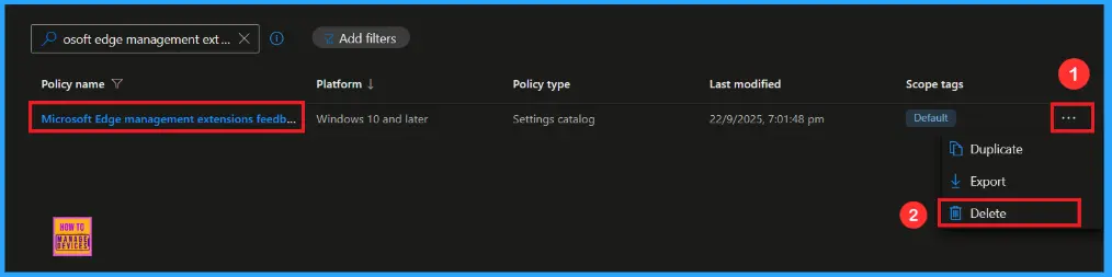 Enable Extensions Reporting Policy in Microsoft Edge for Sending Data about Extensions using Intune 13 Enable Extensions Reporting Policy in Microsoft Edge for Sending Data about Extensions using Intune - Fig.12