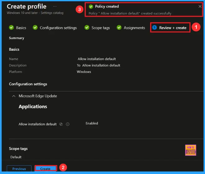 Enable Microsoft Edge Update Policy in All Channels for Controlling Edge Installation using Intune 9 Enable Microsoft Edge Update Policy in All Channels for Controlling Edge Installation using Intune - Fig.8