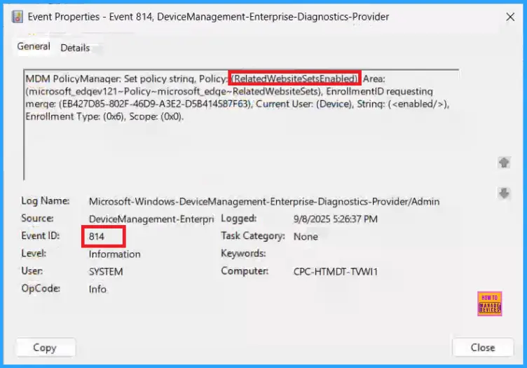 Manage Third-Party Cookies in MS Edge with Related Websites Sets Policy using Intune 11 Manage Third-Party Cookies in MS Edge with Related Websites Sets Policy using Intune - Fig.10