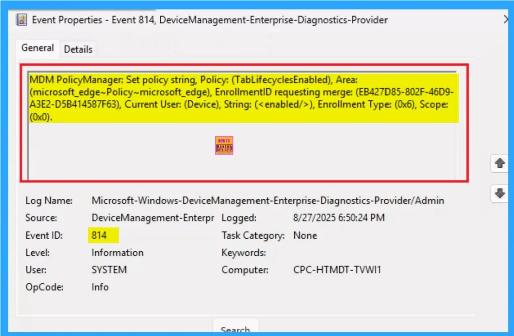 Enable Tab Lifecycles Policy for MS Edge Browser to Optimise Performance using Intune 11 Enable Tab Lifecycles Policy for MS Edge Browser to Optimise Performance using Intune - Fig.11