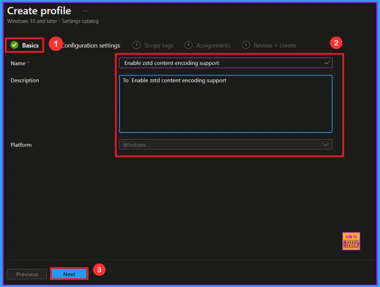 Enable Zstd Content Encoding Policy in Microsoft Edge to Improve Web Compression using Intune 3 Enable Zstd Content Encoding Policy in Microsoft Edge to Improve Web Compression using Intune - Fig.2
