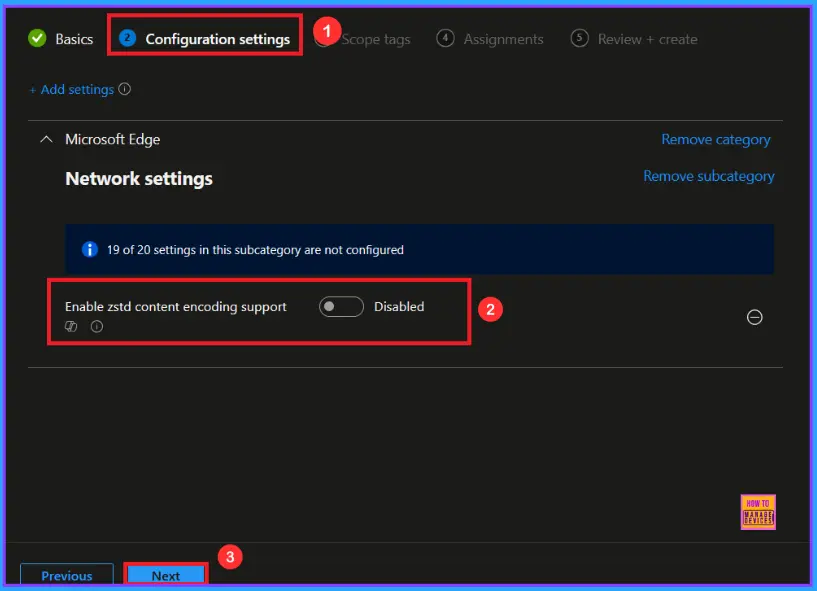 Enable Zstd Content Encoding Policy in Microsoft Edge to Improve Web Compression using Intune 5 Enable Zstd Content Encoding Policy in Microsoft Edge to Improve Web Compression using Intune - Fig.4