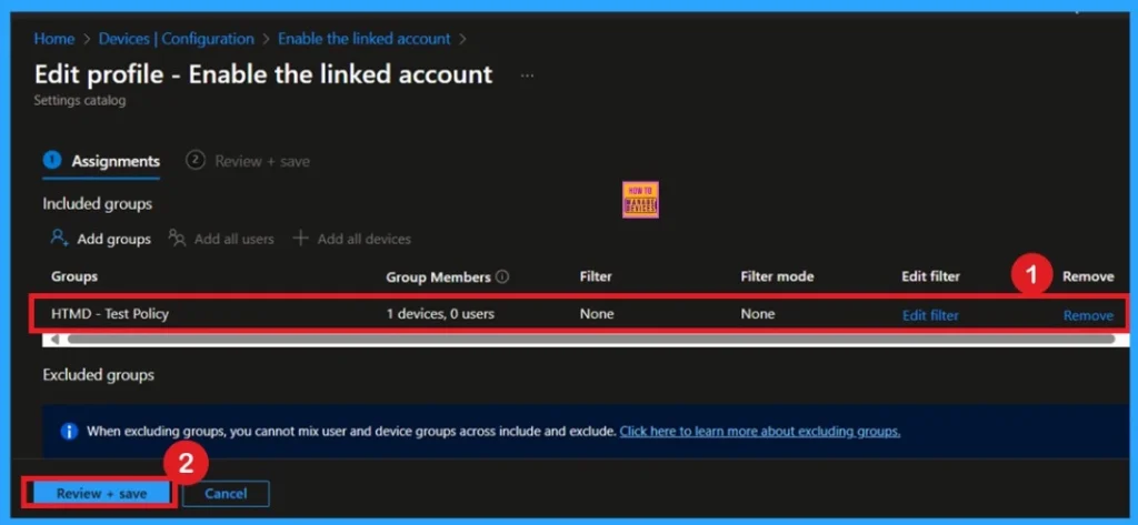 Enable the Linked Account Feature in MS Edge Using Intune Policy 11 Enable the Linked Account Feature in MS Edge Using Intune Policy - Fig.11