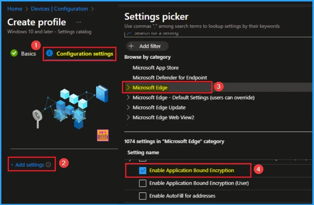 Enforce Application Bound Encryption for MS Edge Browser to Securing Local Browser Data using Intune 4 Enforce Application Bound Encryption for MS Edge Browser to Securing Local Browser Data using Intune - Fig.4