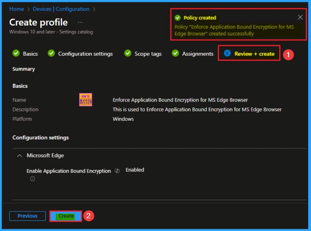 Enforce Application Bound Encryption for MS Edge Browser to Securing Local Browser Data using Intune 9 Enforce Application Bound Encryption for MS Edge Browser to Securing Local Browser Data using Intune 2