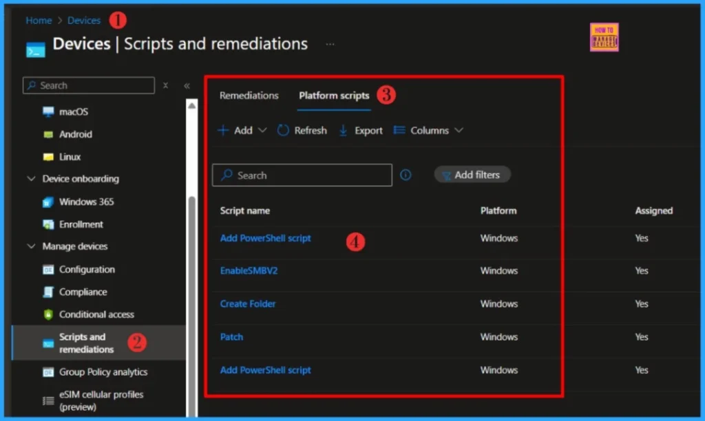 Step-by-Step Guide to Export Intune Platform PowerShell Scripts via Graph API 2 Step-by-Step Guide to Export Intune Platform PowerShell Scripts via Graph API. Fig-02