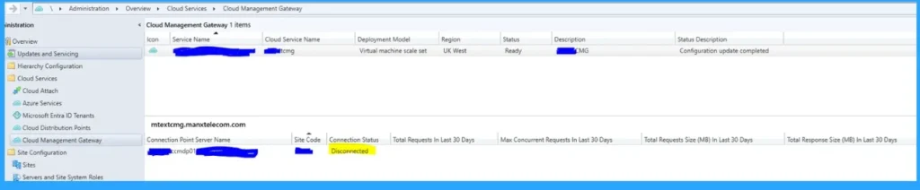 Fix Connection Point Server Status Changed to Disconnected in SCCM Admin Console 4 Fix Connection Point Server Status Changed to Disconnected in SCCM Admin Console - Fig.4 - Creds to MS