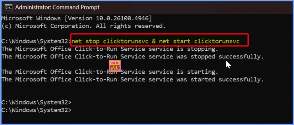 How to Fix Office Update Error Code 30094-27 in Classic Outlook for Windows - Fig.3