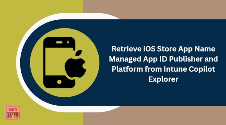 Get-iOS-Store-App-Applications-using-Intune