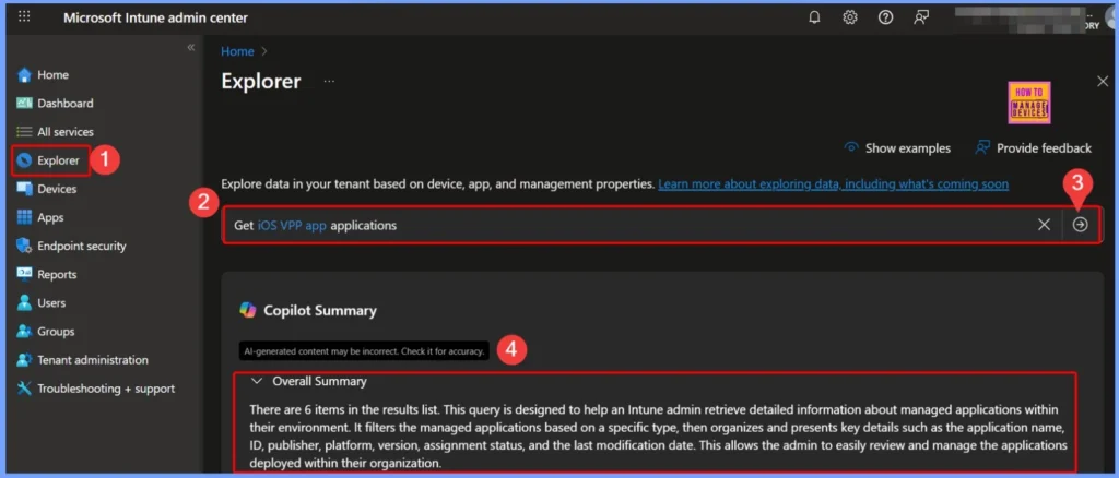 Retrieve iOS VPP Managed App ID Publisher Platform Assignment and Last Modified Details using Intune Copilot Explorer 1 Retrieve iOS VPP Managed App ID Publisher Platform Assignment and Last Modified Details using Intune Copilot Explorer - Fig.1