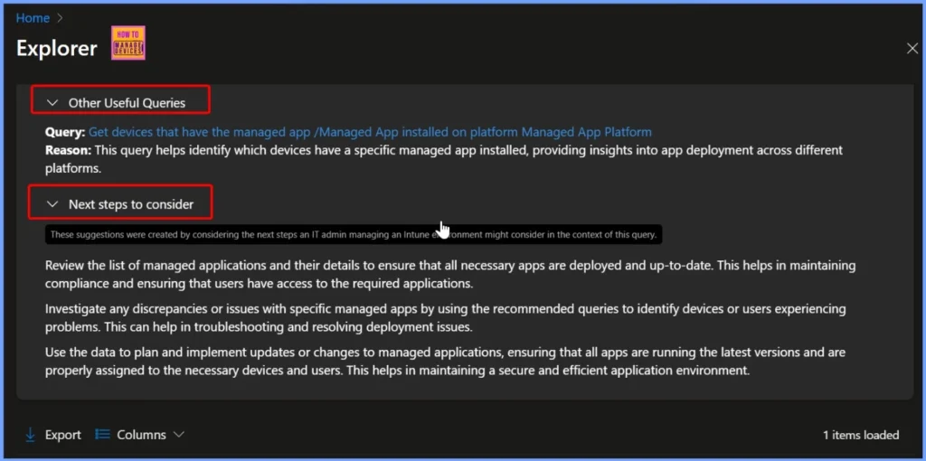 Retrieve iOS or iPadOS Web Clip App Name ID Version and Last Modified Date using Intune Copilot Explorer 2 Retrieve iOS or iPadOS Web Clip App Name ID Version and Last Modified Date using Intune Copilot Explorer - Fig.2