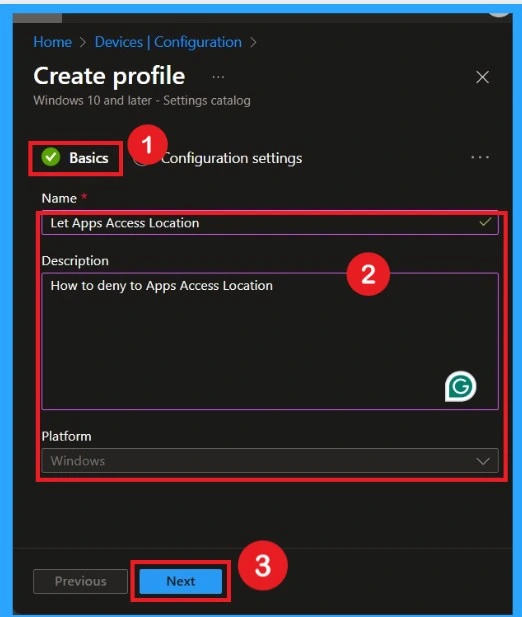 How to Block App Location Access in Windows using Intune Policy 2 How to Block App Location Access in Windows using Intune Policy - Fig.2