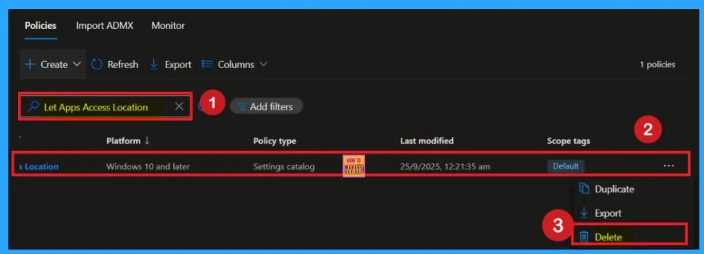 How to Block App Location Access in Windows using Intune Policy 12 How to Block App Location Access in Windows using Intune Policy - Fig.12