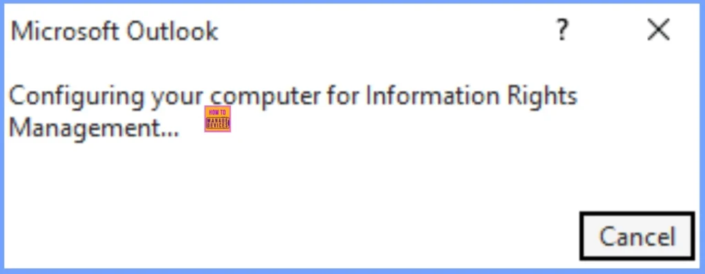 How to Fix OMEv2 Encrypted Email Access Issues in Classic Outlook for Windows across Tenants 1 How to Fix OMEv2 Encrypted Email Access Issues in Classic Outlook for Windows across Tenants - Fig.1