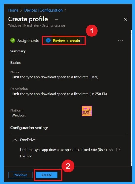 How to Restrict OneDrive Sync Speed in a Fixed Rate via Intune Policy 8 How to Restrict OneDrive Sync Speed in a Fixed Rate via Intune Policy - Fig.8
