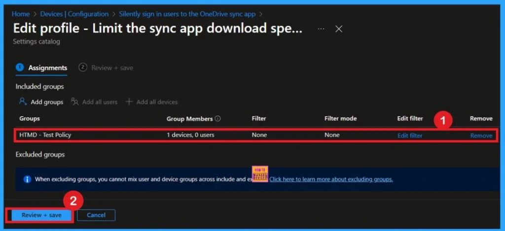 How to Restrict OneDrive Sync Speed in a Fixed Rate via Intune Policy 11 How to Restrict OneDrive Sync Speed in a Fixed Rate via Intune Policy - Fig.11