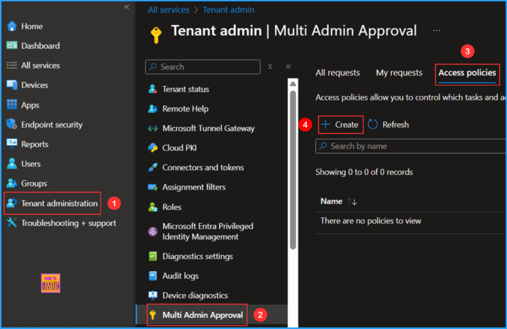 How to Set Up Multi Admin Approval for Three New Device Actions in Intune 2 How to Set Up Multi Admin Approval for Three New Device Actions in Intune. Fig. 2