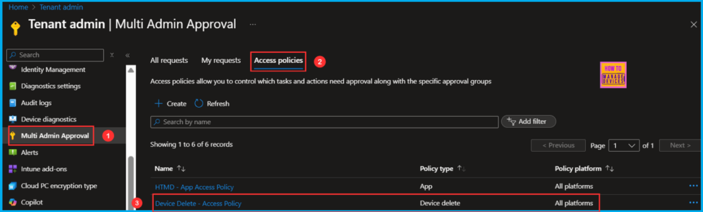 How to Set Up Multi Admin Approval for Three New Device Actions in Intune 9 How to Set Up Multi Admin Approval for Three New Device Actions in Intune. Fig. 9