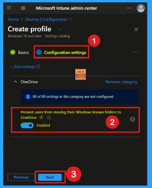 Prevent users from Moving their Windows Known Folders to OneDrive 5 Prevent users from Moving their Windows Known Folders to OneDrive - Fig.5