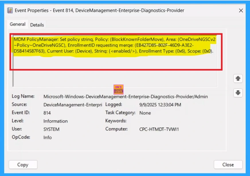 Prevent users from Moving their Windows Known Folders to OneDrive 10 Prevent users from Moving their Windows Known Folders to OneDrive - Fig.10