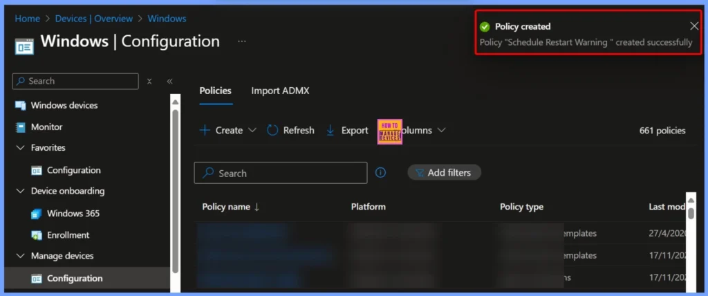 How to Configure Auto-Restart Warning Reminder Policy in Windows using Intune 10 How to Configure Auto-Restart Warning Reminder Policy in Windows using Intune - Fig.10