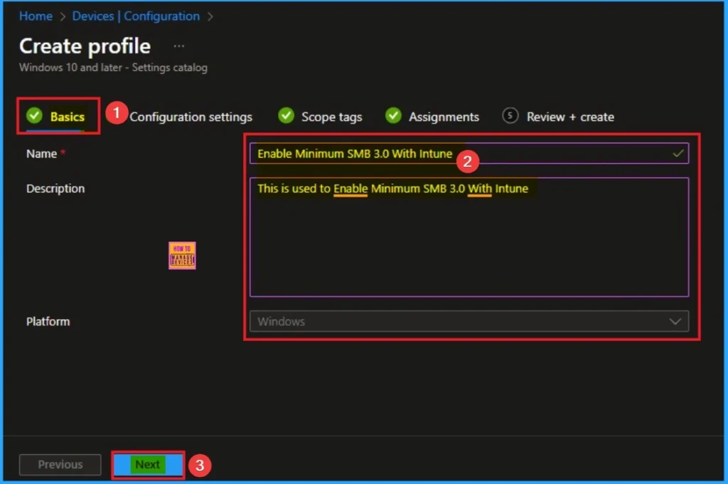 Achieve Next Level File Sharing Security Deploy Minimum SMB 3.0 With Intune 3 Achieve Next Level File Sharing Security Deploy Minimum SMB 3.0 With Intune - Fig.3