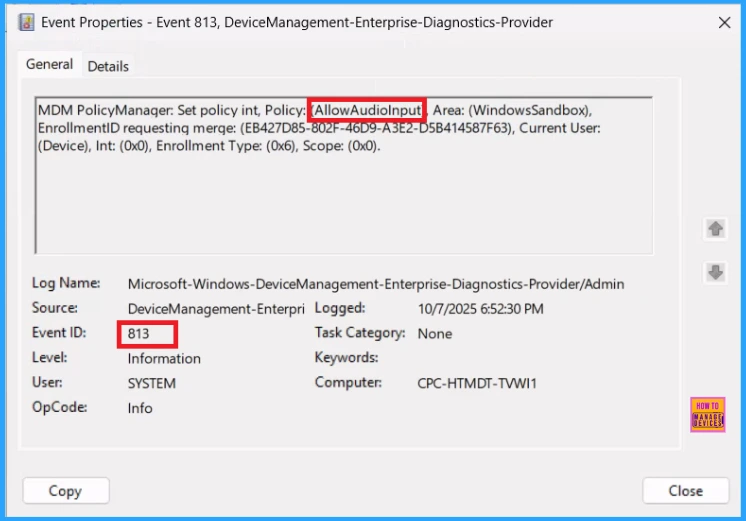 Mandatory Audio for Windows Sandbox Enforce Microphone Access on Every PC using Intune 11 Mandatory Audio for Windows Sandbox Enforce Microphone Access on Every PC using Intune - Fig.10