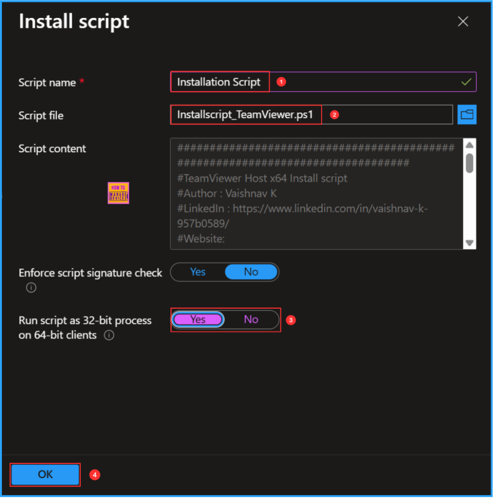 Best Guide to use PowerShell Scripts in Intune Enterprise Catalog App 7 Best Guide to use PowerShell Scripts in Intune Enterprise Catalog App. Fig. 7