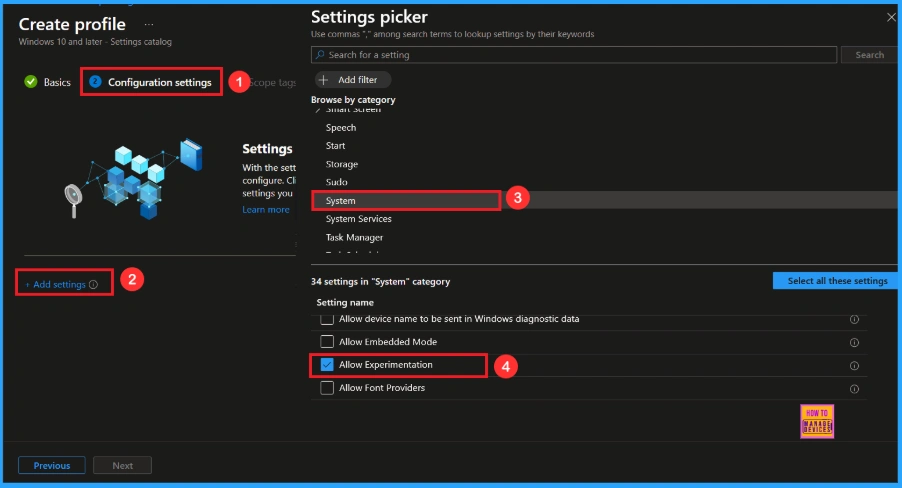 Stop Microsoft From Changing your Windows Settings Without Warning using Intune 4 Stop Microsoft From Changing Your Windows Settings Without Warning using Intune - Fig.3