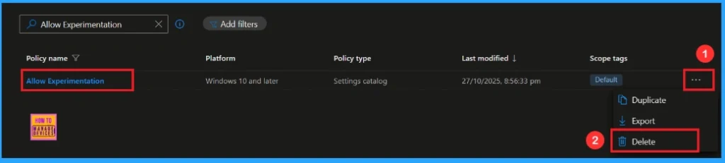 Stop Microsoft From Changing your Windows Settings Without Warning using Intune 13 Stop Microsoft From Changing Your Windows Settings Without Warning using Intune - Fig.12