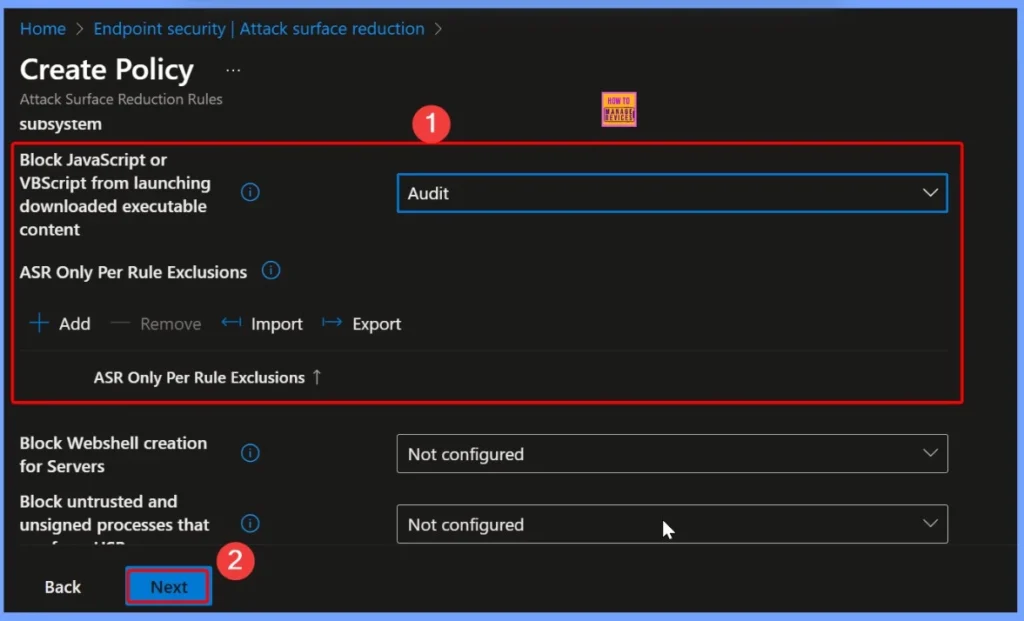 How to Block JavaScript or VBScript from Launching Downloaded Executable Content using Intune 4 How to Block JavaScript or VBScript from Launching Downloaded Executable Content using Intune - Fig.4
