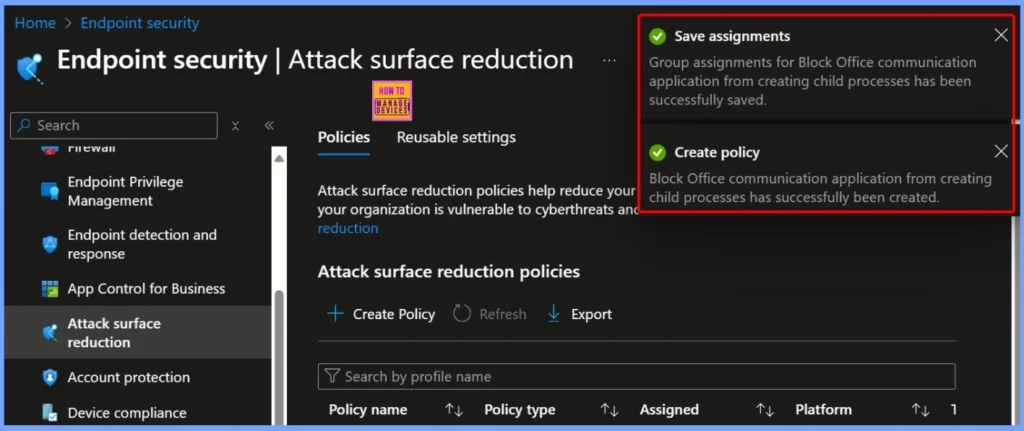 How to Block Outlook Child Processes using Intune Attack Surface Reduction Rule 8 How to Block Outlook Child Processes using Intune Attack Surface Reduction Rule 1