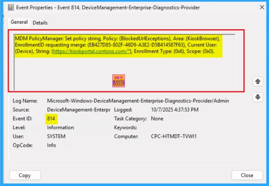 Block URL Exceptions for Kiosk Browser to Enforce Least Privilege for Web Access using Intune 10 Block URL Exceptions for Kiosk Browser to Enforce Least Privilege for Web Access using Intune - Fig.10