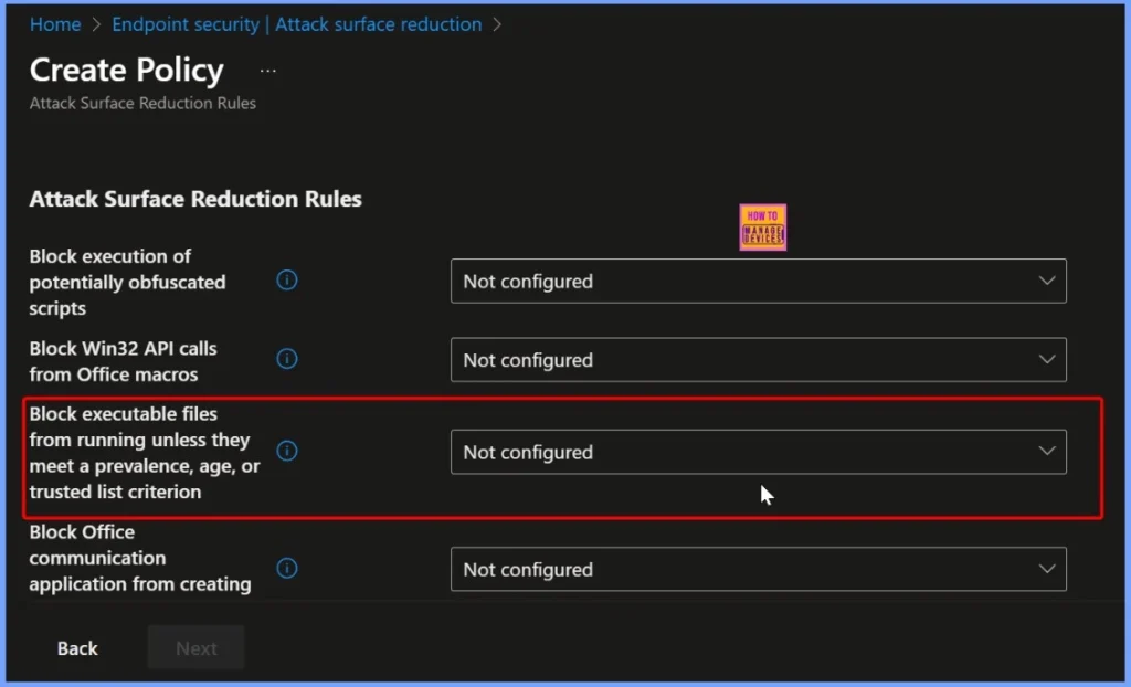 Block Executable Files with Prevalence Age or Trusted List Criteria using Intune ASR Rules 4 Block Executable Files with Prevalence Age or Trusted List Criteria using Intune ASR Rules - Fig.4