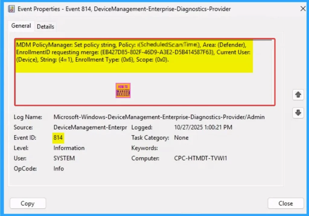 Calculate and Configure Perfect Defender Scan Time Value to Boosts Device Speed using Intune 11 Calculate and Configure Perfect Defender Scan Time Value to Boosts Device Speed using Intune - Fig.11