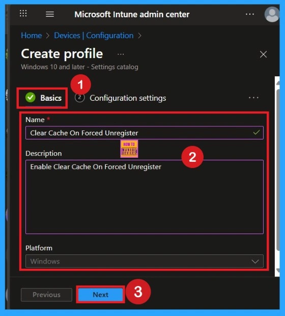 How to Configure FSLogix Forced Unregister Cache Settings using Intune Policy 2 How to Configure FSLogix Forced Unregister Cache Settings using Intune Policy - Fig.2