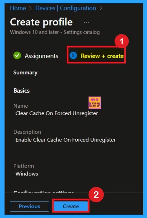 How to Configure FSLogix Forced Unregister Cache Settings using Intune Policy 8 How to Configure FSLogix Forced Unregister Cache Settings using Intune Policy - Fig.8