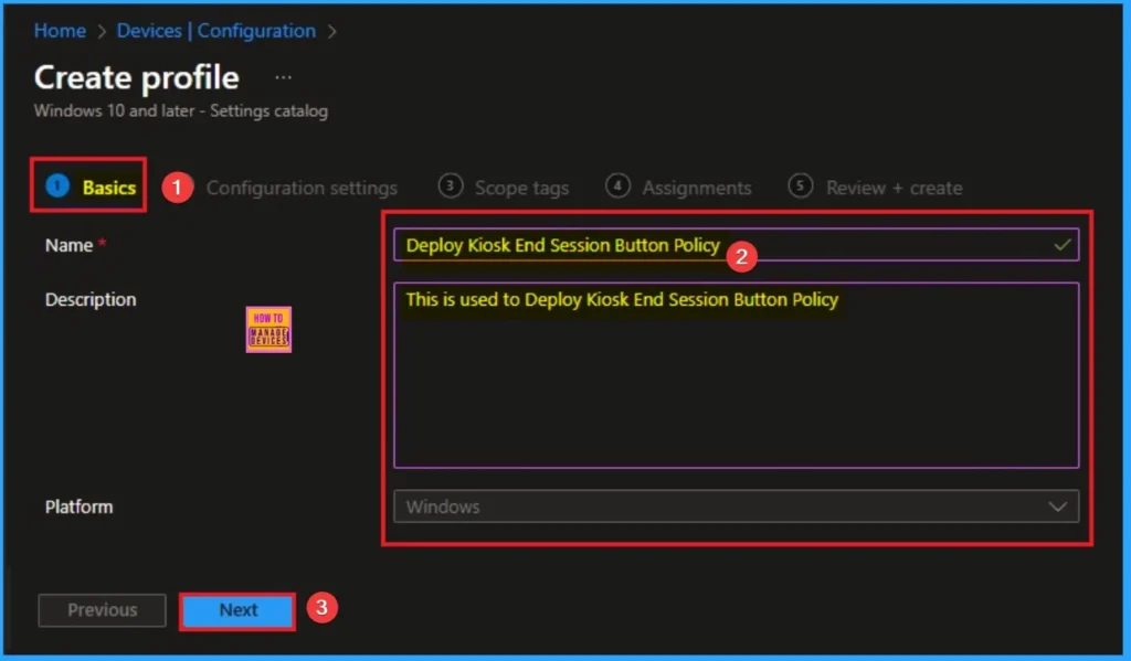 Deploy Kiosk End Session Button Policy for Full Browser Reset with Intune 3 Deploy Kiosk End Session Button Policy for Full Browser Reset with Intune - Fig.3