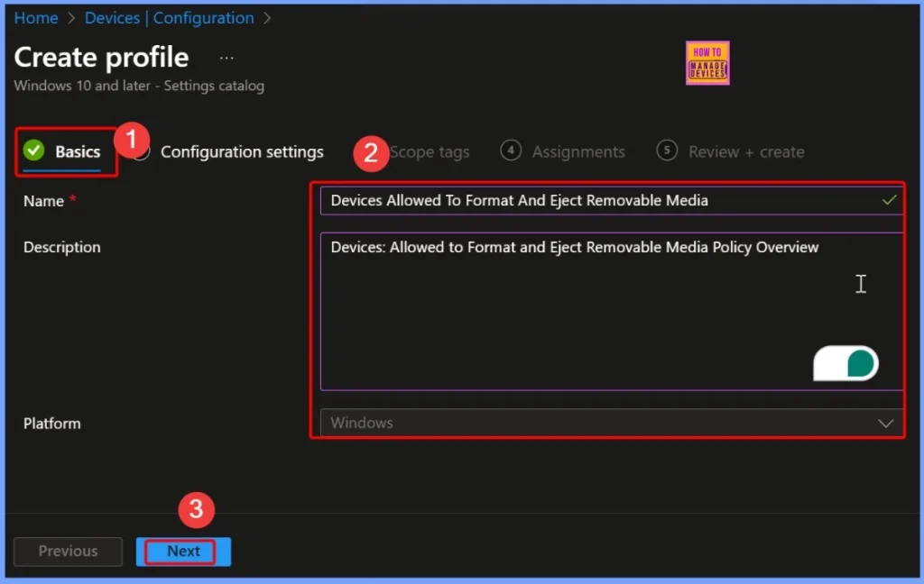 How to Control Access to Format and Eject Removable Media in Windows using Intune Policy 2 How to Control Access to Format and Eject Removable Media in Windows using Intune Policy - Fig.2