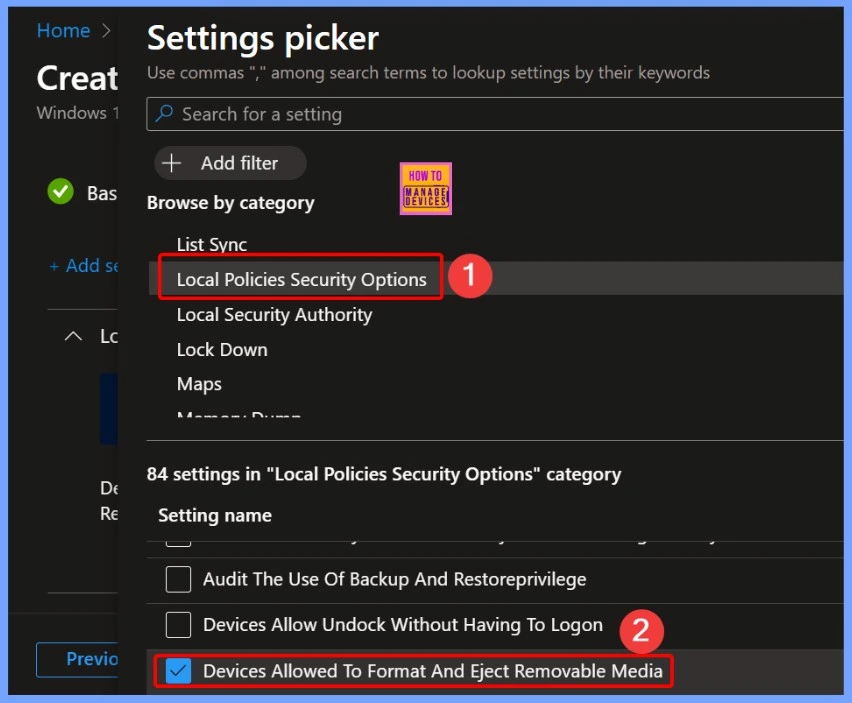 How to Control Access to Format and Eject Removable Media in Windows using Intune Policy 4 How to Control Access to Format and Eject Removable Media in Windows using Intune Policy - Fig.4