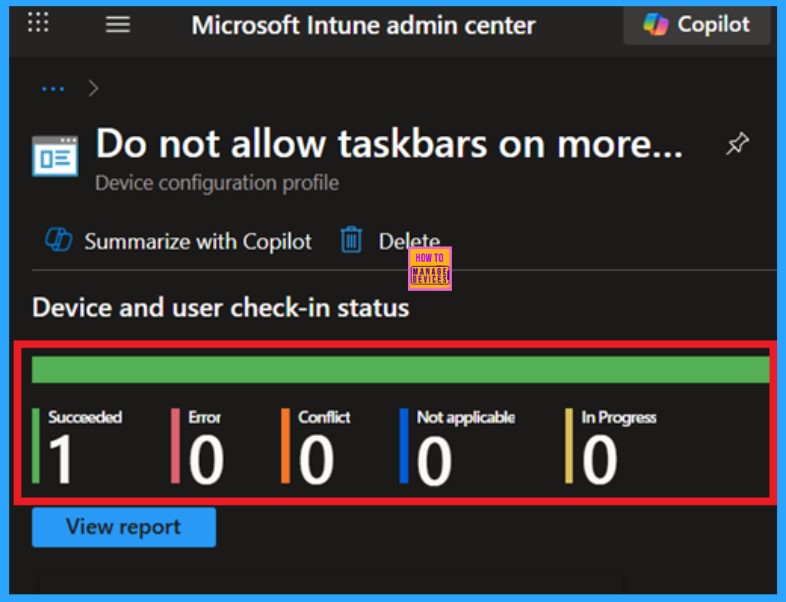 How to Control Multi Monitor Taskbar Settings using Intune Policy 10 How to Control Multi Monitor Taskbar Settings using Intune Policy - Fig.9
