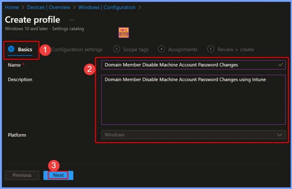 How to Control Machine Account Password Changes for Domain Members using Intune Policy 2 How to Control Machine Account Password Changes for Domain Members using Intune Policy - Fig.2