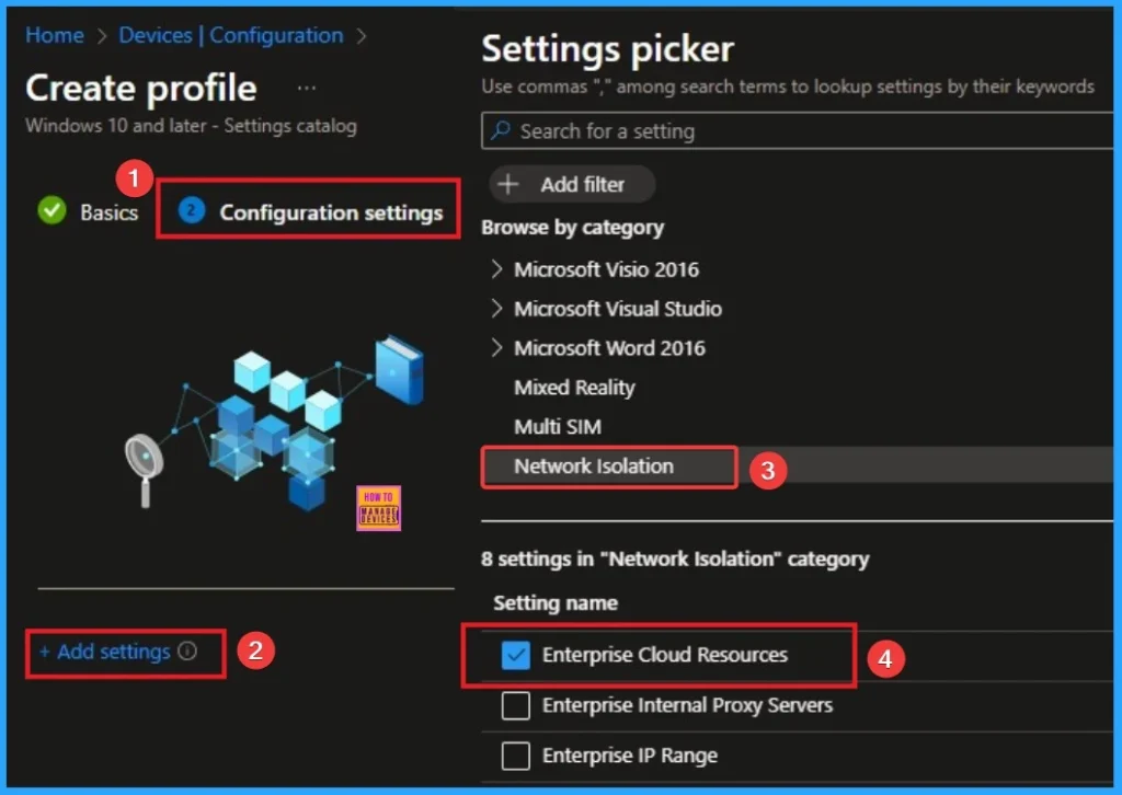 Eliminate Security Blind Spots Control Cloud Endpoints with Intune Network Isolation - Fig.4