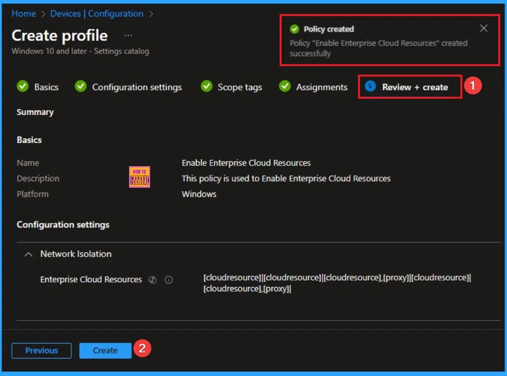 Eliminate Security Blind Spots Control Cloud Endpoints with Intune Network Isolation - Fig.8
