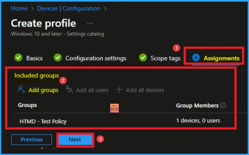Enable Windows Apps Access Tasks to Prioritizing Security and Privacy using Intune 7 Enable Windows Apps Access Tasks to Prioritizing Security and Privacy using Intune - Fig.7