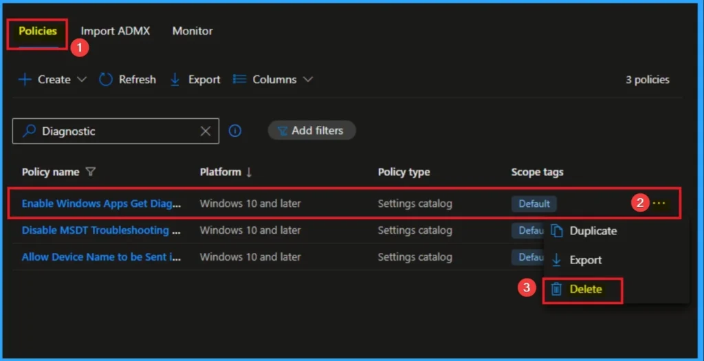 Enable Windows Apps Get Diagnostic Info to Maintaining Security and Integrity using Intune 12 Enable Windows Apps Get Diagnostic Info to Maintaining Security and Integrity using Intune - Fig.12