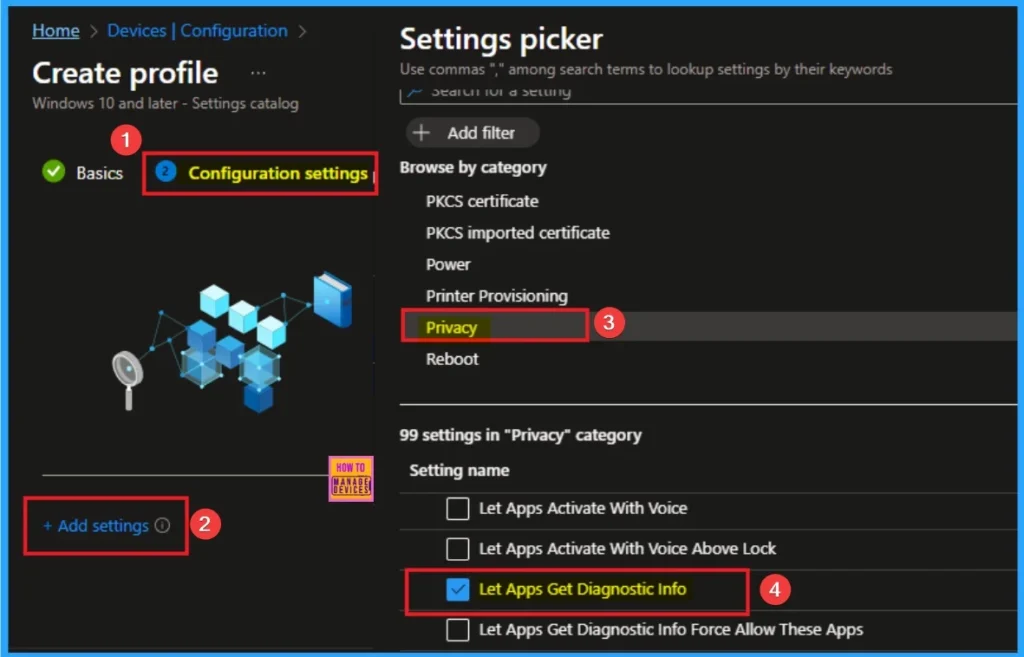 Enable Windows Apps Get Diagnostic Info to Maintaining Security and Integrity using Intune 4 Enable Windows Apps Get Diagnostic Info to Maintaining Security and Integrity using Intune - Fig.4
