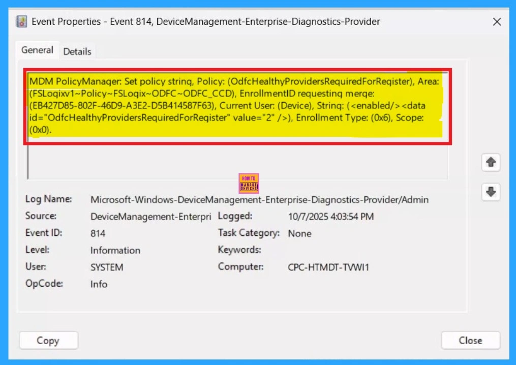 Ensure Safe User Sign-ins through Healthy Providers Required for Register using Intune policy 10 Ensure Safe User Sign-ins through Healthy Providers Required for Register using Intune policy - Fig.10