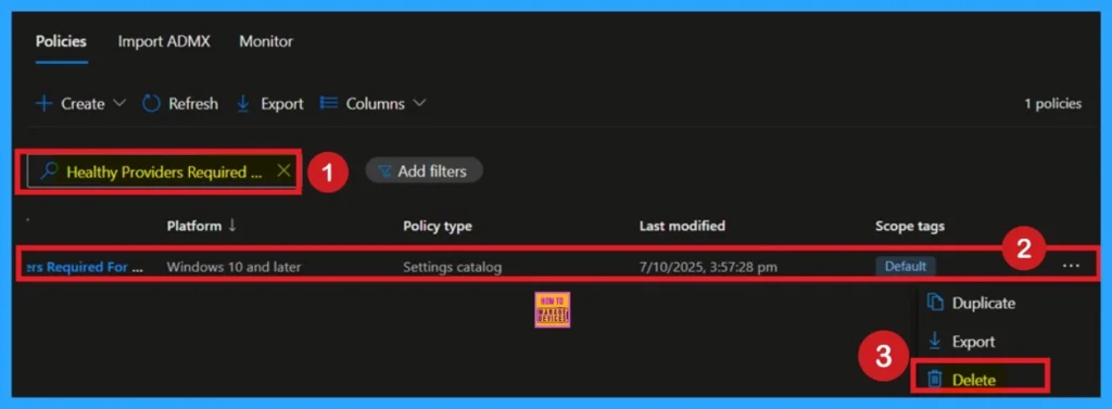 Ensure Safe User Sign-ins through Healthy Providers Required for Register using Intune policy 11 Ensure Safe User Sign-ins through Healthy Providers Required for Register using Intune policy - Fig.11