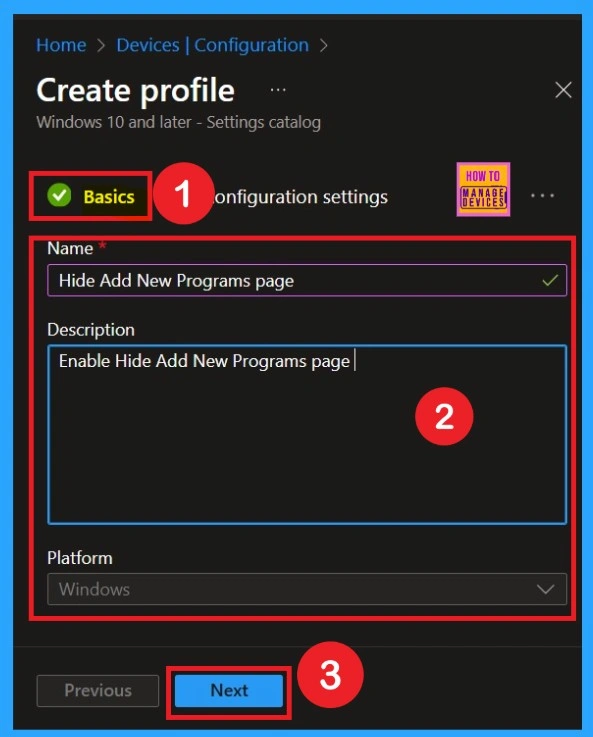 Enhance Security by Removing the Add New Programs Option using Intune Policy - Fig.2
